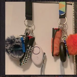Customized/personalized self defense key chains